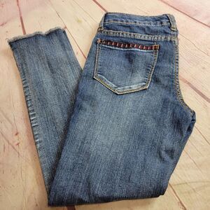 V Gold straight leg jeans 12